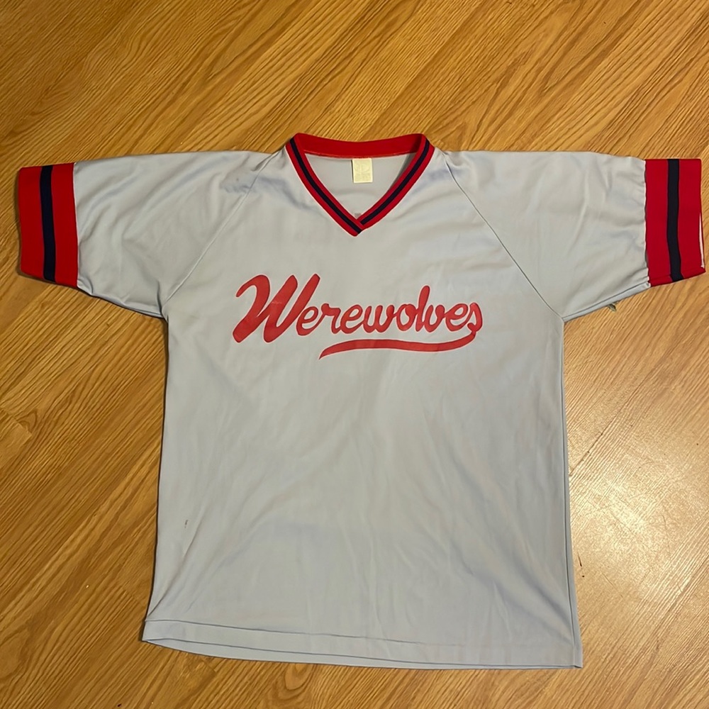 Vintage Old School Sports Jersey “Werewolves of Emmett’s”  - Offers Welcome
